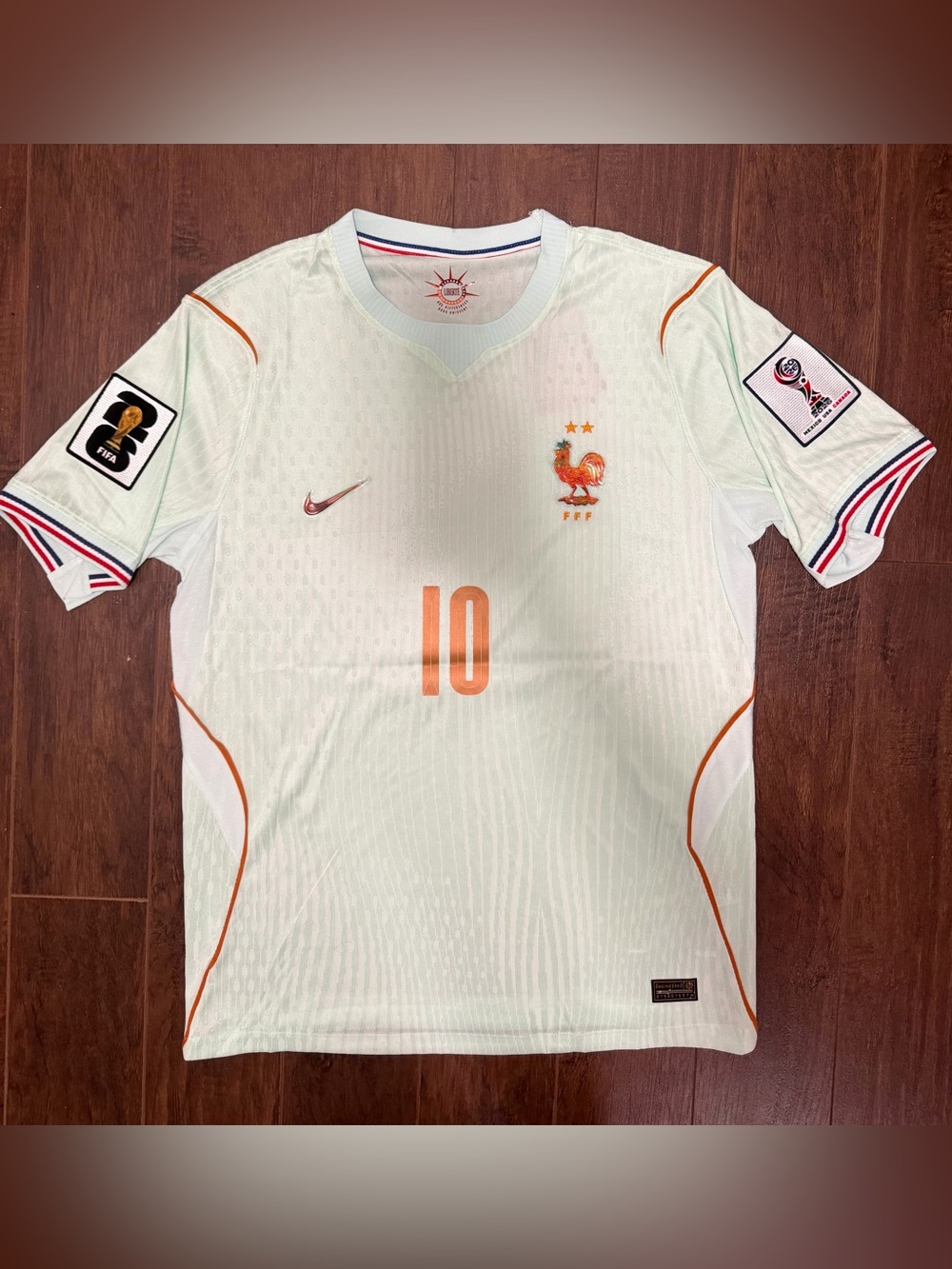 France Mbappe World Cup 2026 Soccer away  Jersey -Size Medium Men Player Version